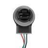 X AUTOHAUX Bilglödlampssockel Honadapter 3157 T25 Bilglödlampa Bromsljus Ersättning 2 st