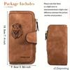 Exquisite Lion-head Men's Wallet, Suitable for Daily Commuting, Multi-functional Design, Essential for Travel, Sleek Appearance, Stylish and