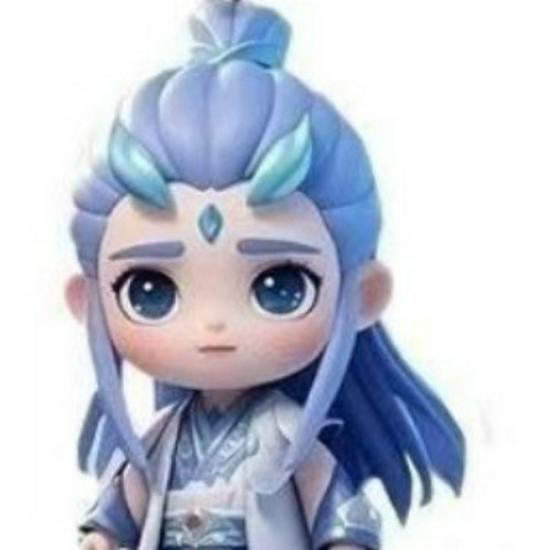 Nezha Lotus Cake Ao Bing Pendant & Keychain Gift Set