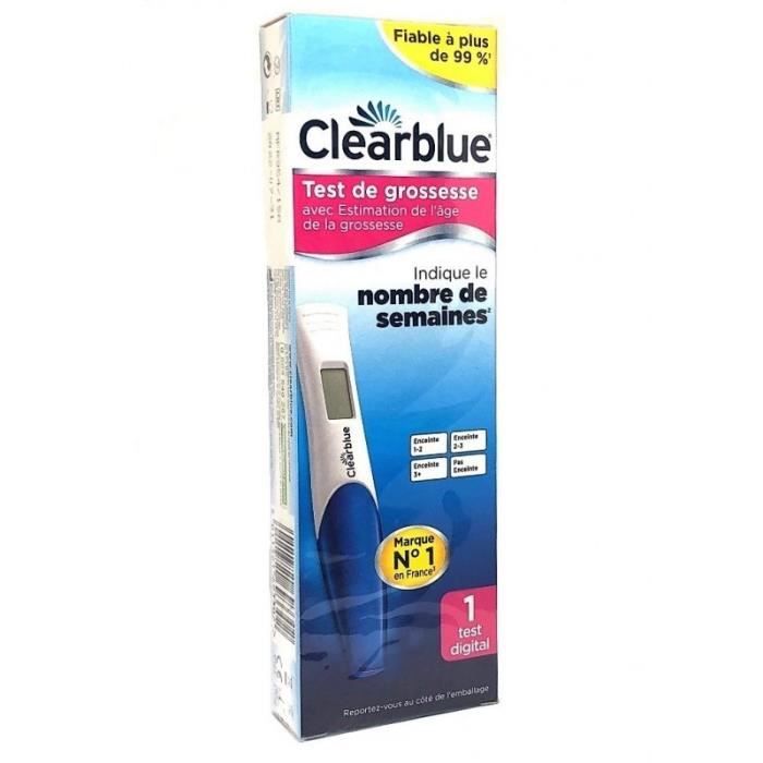 Clearblue Test De Grossesse Digital