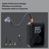 Car Air Pump With Digital Pressure Gauge LED Lights Tire Inflator 150PSI Portable Tire Air Pump Type-C Charging For Inflatable