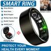 2025 Smart Ring Blood Pressure Heart Rate Sleep Monitoring Smartring IP68 & 5ATM Waterproof Multi-sport Mode Smartring Man Women