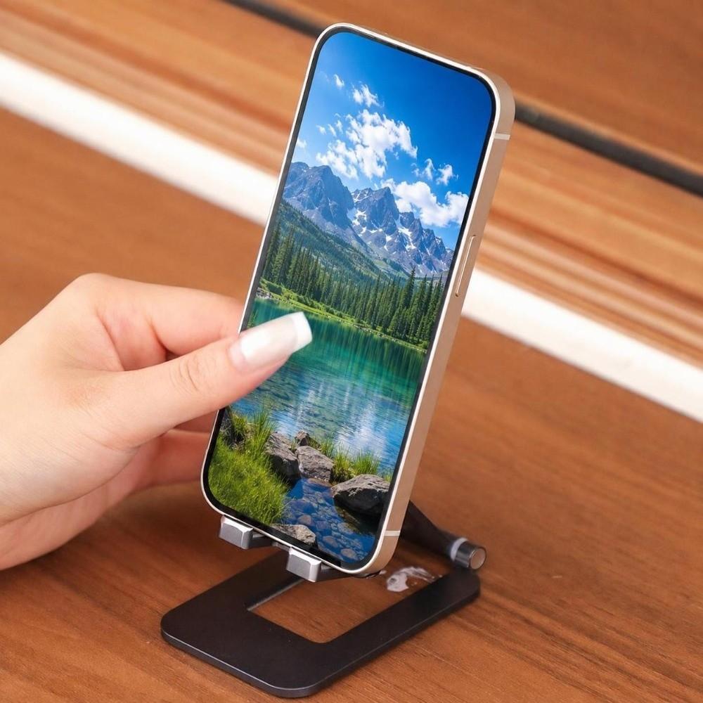 Adjustable Desktop Phone Holder Aluminum Alloy Tablet Stand Portable Phone Stand Home Office