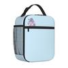 Bestselling Funny Derpy Pigeon With Pool Float Around Its Neck Eco Friendly Waterproof Lunch Bag Office Daily Shoulder Lunch Bag