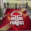 Soft Floor Carpet Nottingham Forest Pattern Area Rug Decorative Mat For Home Room Decoration