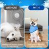 Pet Cooling Scarf Summer Ice Pad Heatstroke Prevention For Dogs Cats Reusable Strong Absorption Neck Wrap Outdoor Travel Gear Universal Fit