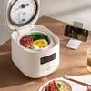 220V 2L Mini Rice Cooker Fully Automatic 24H Time Setting Rice Cooking Pot Electric Multi Cooker Smart Home Appliances
