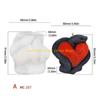 92MF Snake Heart Silicones Mould Molds Casting Mould Easy Release Epoxy Resin Molds Craft Supplies