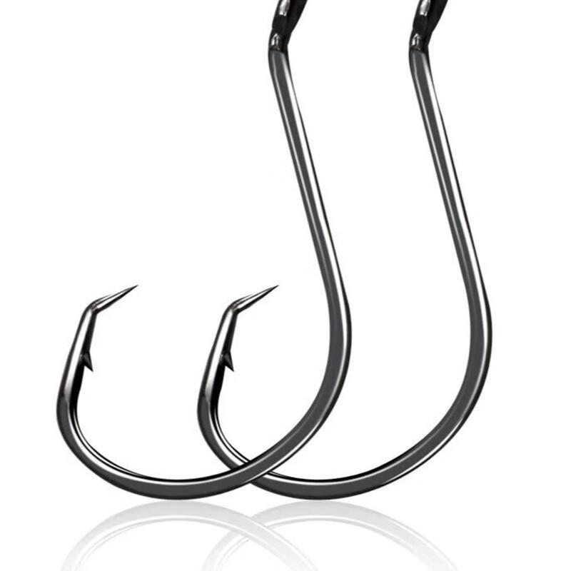 Gudaoxiang Carbon Steel Barbed Offset Big Game Fishing Hook