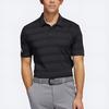 Polo Shirts Men's Black Polo Collar Moderate Straight Fit H56794