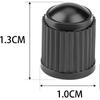 150 Packs Tire Valve Caps, Plastic Valve Stem Caps With O Rubber Ring, Universal Tire Caps For Car, Motorcycles, Trucks, Bicycles And Trolleys
