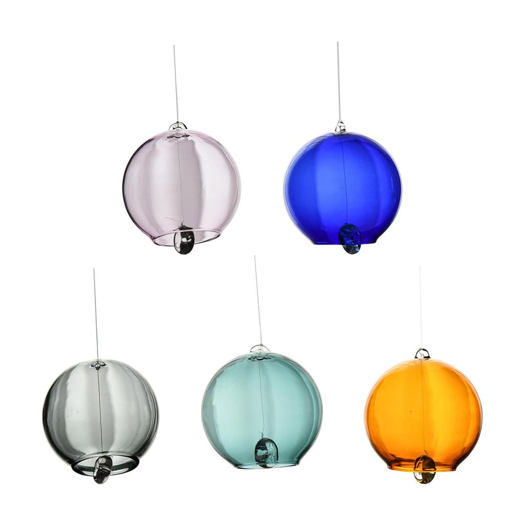 Traditional borosilicate glass bell decoration for indoor and outdoor use,