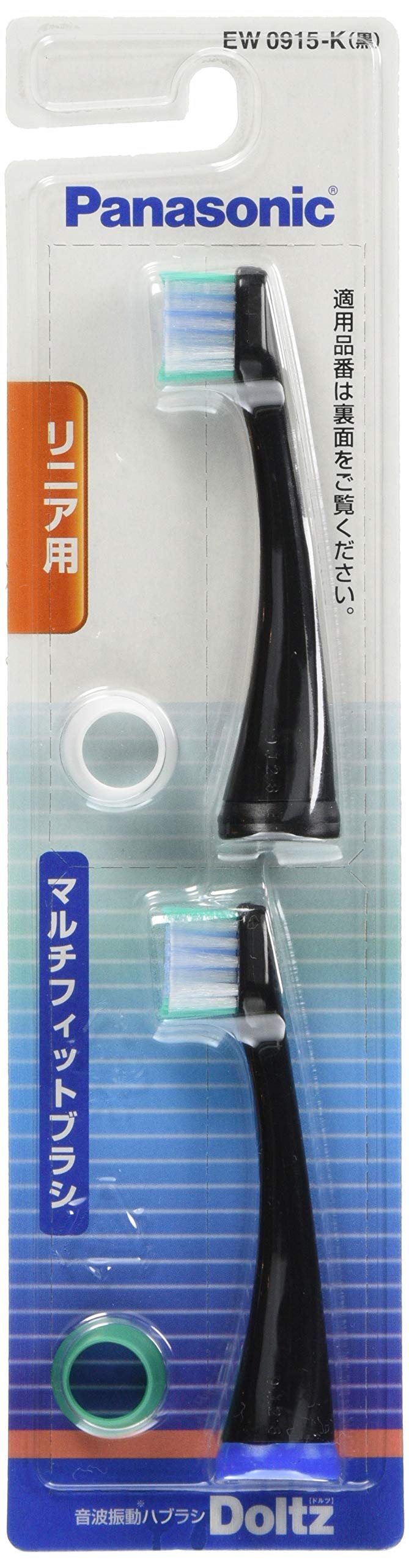 

Panasonic Сменная щетка Doltz Multifit Набор из 2 штук Черный EW0915-K