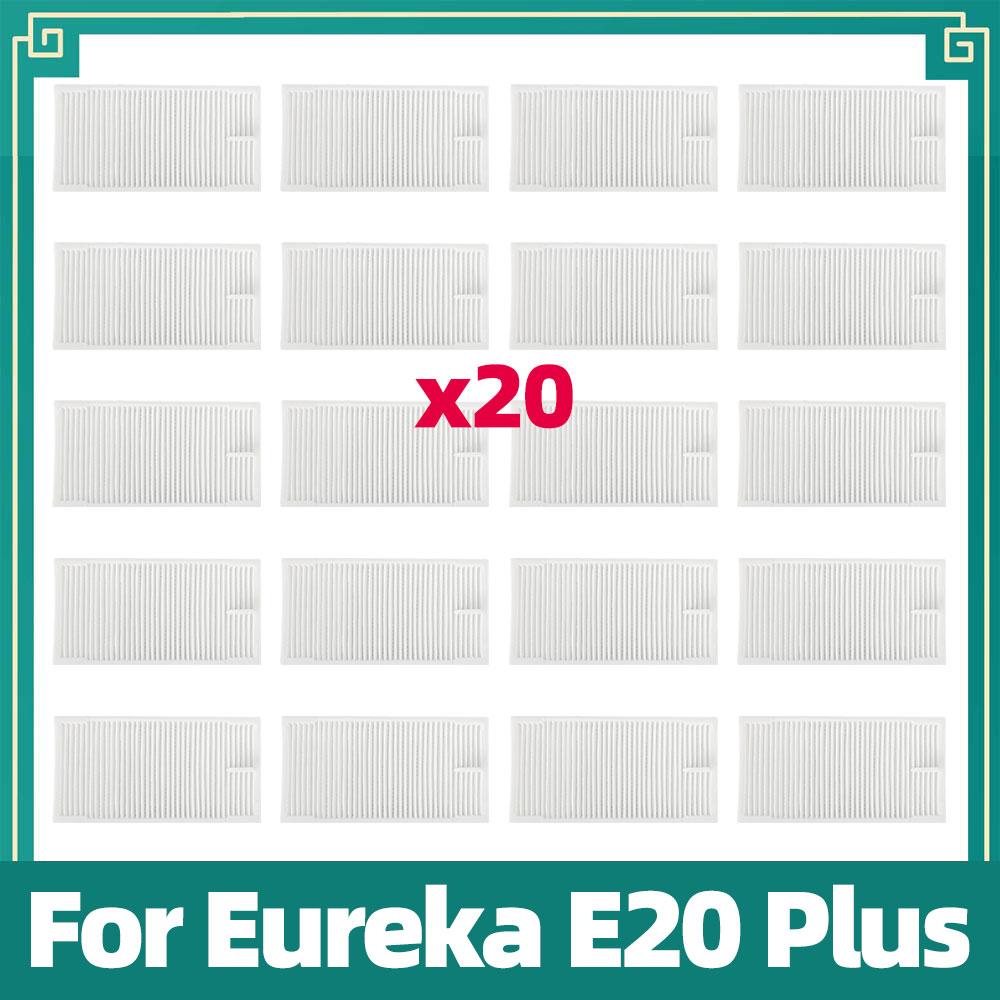 Fit For Eureka E20 Plus Vacuum Replacement Parts Main Side Brush HEPA Filter Mop Cloth Accessories