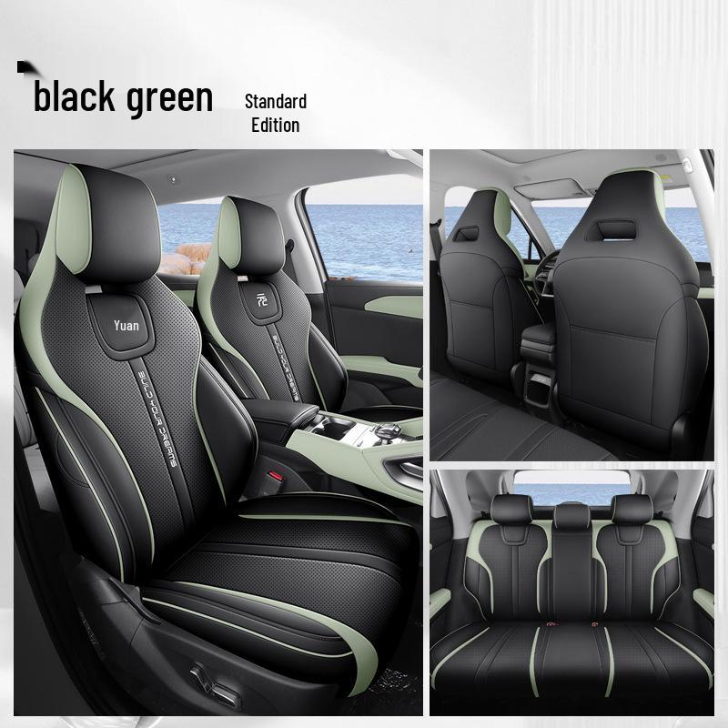 BYD Yuan UP Seat Cushion: All-Season, Durable, Thick, Perforated Car-Specific Seat Cover.