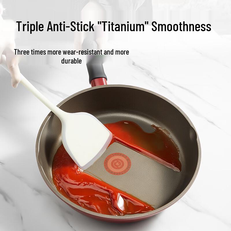 

Chuidahuang Red Fire Titanium Ceramic Frying Pan