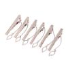 1Pc Silver Color Necktie Pin Tie Clip For Men Wedding Necktie Tie Clasp Clip