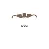 European Solid Wood Carved Floral Applique for Furniture and Doors
