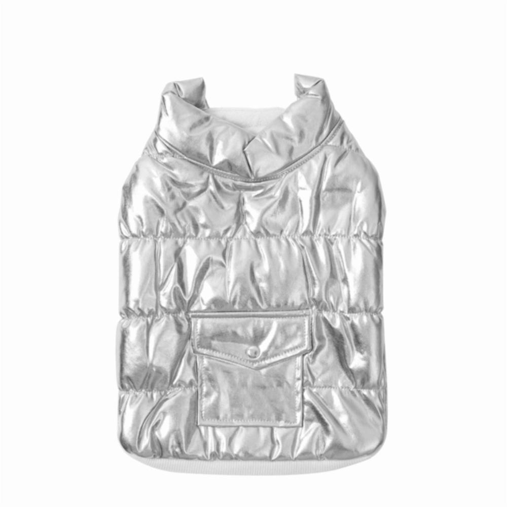 High Quality Warm Dog Coat Thick Reflective Dog Clothing Snap Button Waterproof Dog Coat Down Jacket Outdoor