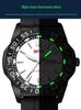 Ofns Brand Men's Quartz Watch - Waterproof with Dual Calendar & Simple Bar Markers