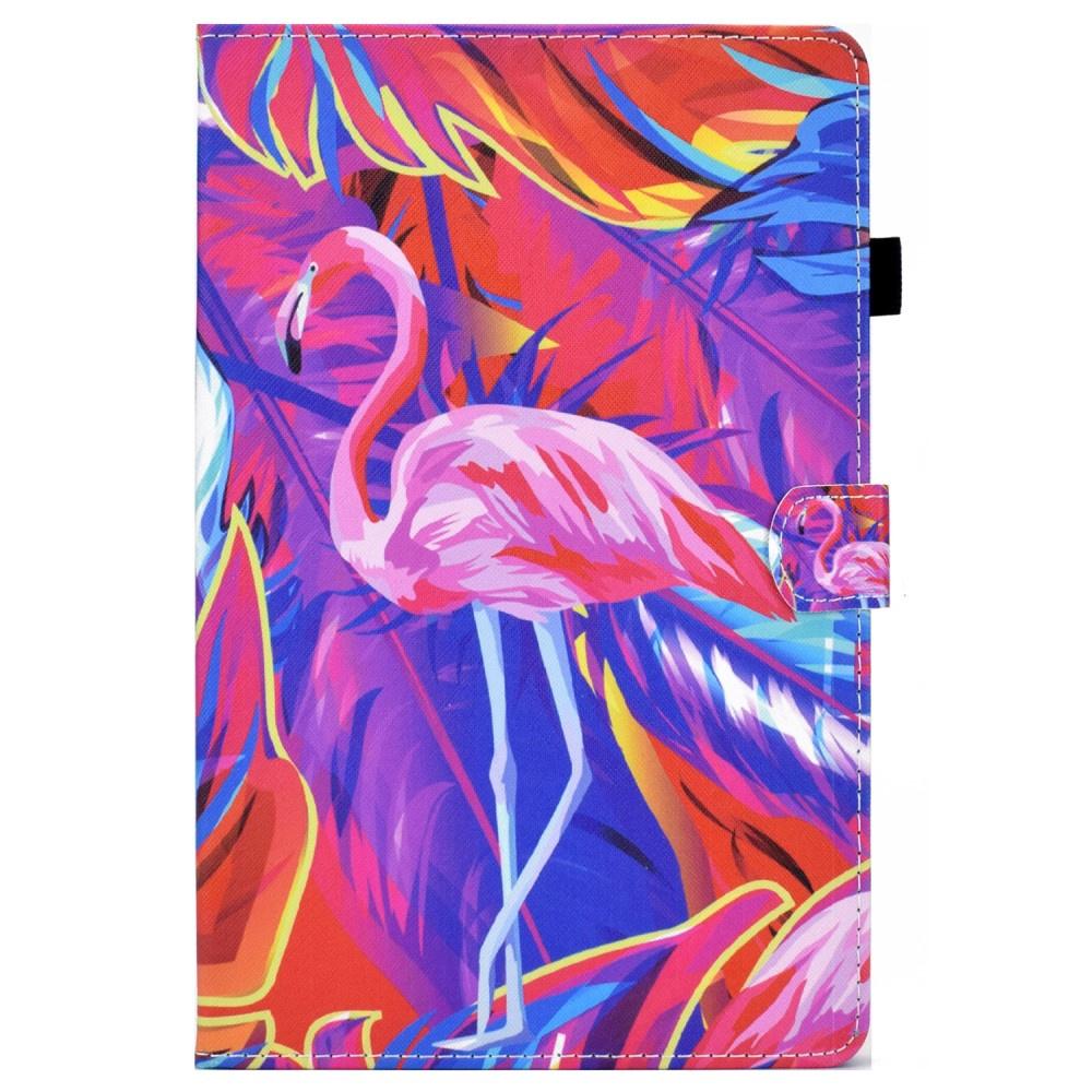 Lenovo Tab M11 case with flap, flamingo