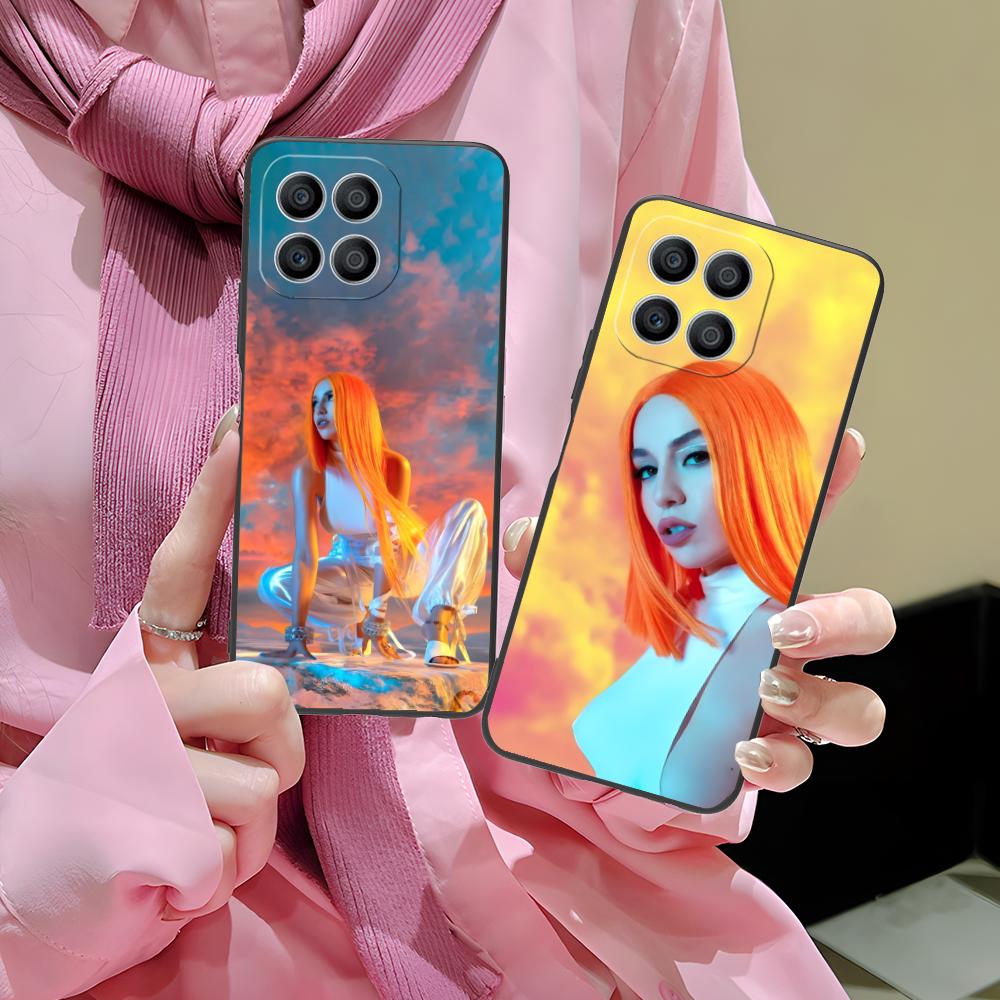 Fashion Ava Max Matte TPU Mobile Phone Case for Honor 90 80 70 60 50 30 20 10 9 8 7 Pro S SE Lite 5G Colorful Printing Cover