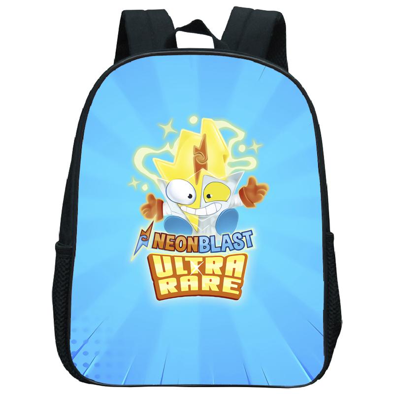 Superzings Kazoom Kids Backpack Children Kindergarten Schoolbag Super Zings 3-5 Years Old Boys Girls Cute Nursery Kids Bag