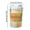 Disfraz de Café Cómodo Atuendo Cosplay Amigable y Fácil de Mantener para Fiestas y Espectáculos de Escenario Entretenimiento