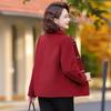 YUZHAOLIN Women's Fashion Short Wool Coat