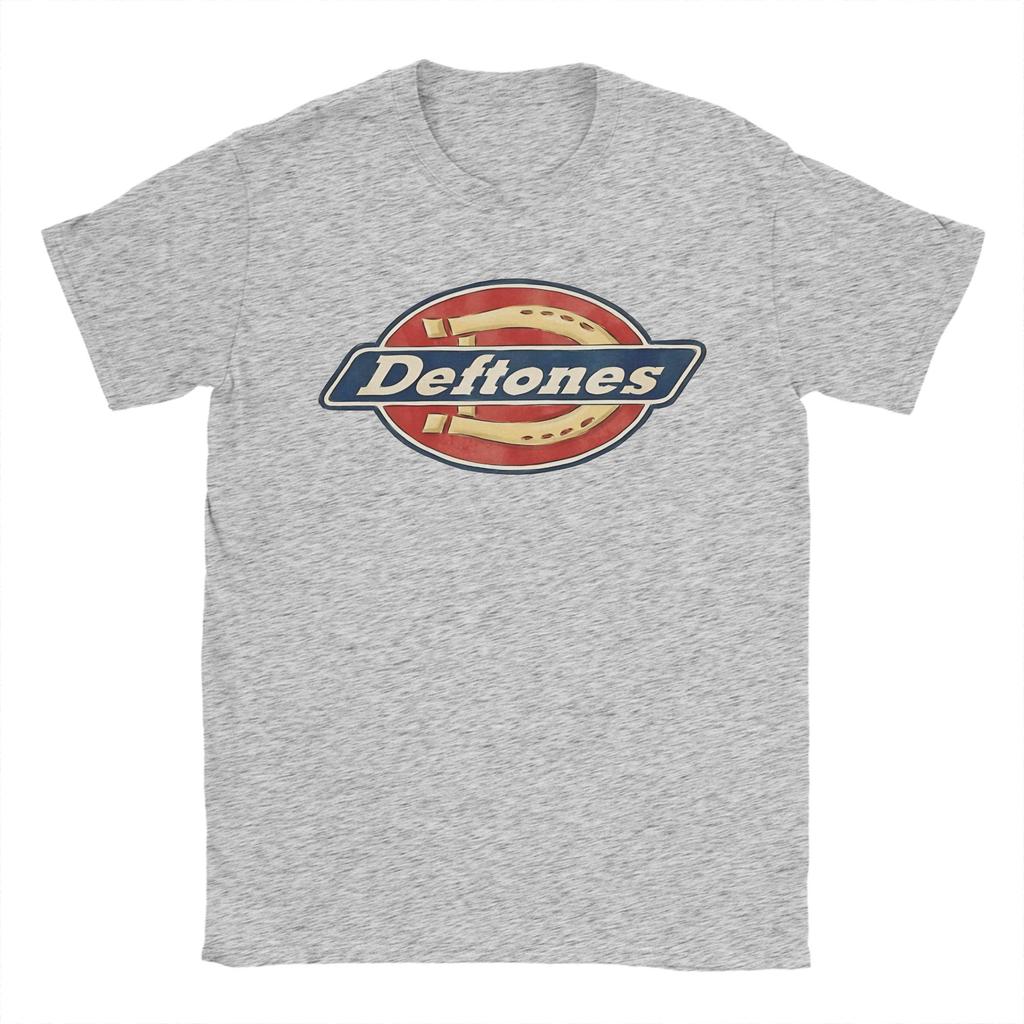 Deftones Parody Drawing TShirt Harajuku TShirts ShortSleeved Streetwear Tshirt Beach Cotton Oversize Top Tees