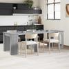 Dining Table 240 x 85 x 75 cm Particleboard Sonoma Grey