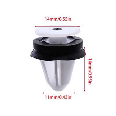 CAR Door Trim Mould Panel Side Skirt Clip Fasteners for Ford W714231S300 for Land Rover LR013135 Wheelhouse Trim Fastener