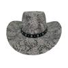 Hat Women'S Vintage Western Cowboy Hat Men'S Ladies Premium Top Hat Big Brim Jazz Hat
