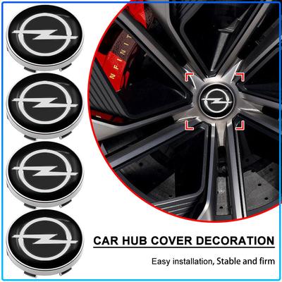 4 szt. 56/60 mm Dekielki do felg samochodowych Emblemat Nakładka na piastę Akcesoria Do Astra j Insignia Astra g Corsa Zafira b Mokka Vivaro Meriva