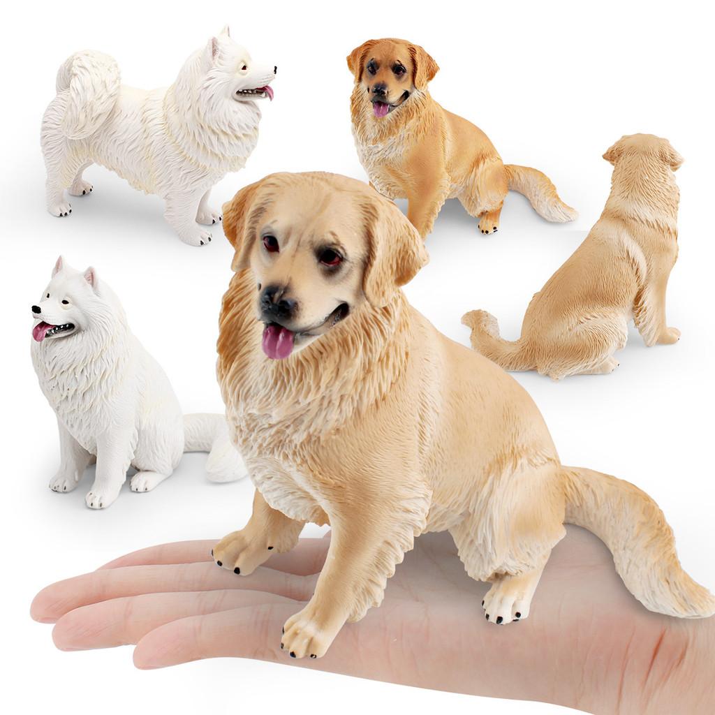 Realistic Large Pet Dog Model Pvc Toy For Childrens Educational Play And Desktop Decor