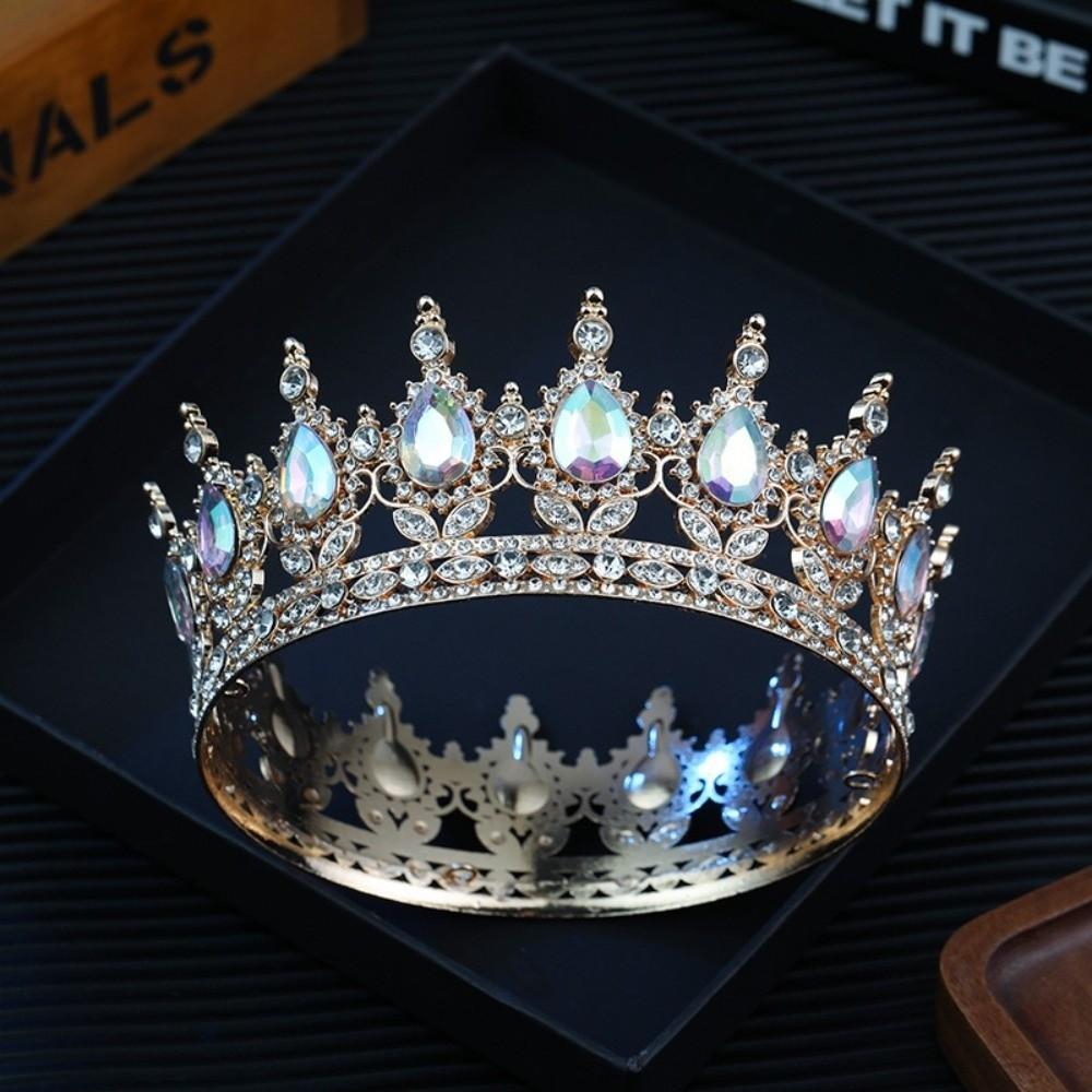 Sparkling Bridal Tiara Vintage Crystal Headpieces Formal Rhinestone Wedding Crown  Royal Occasion