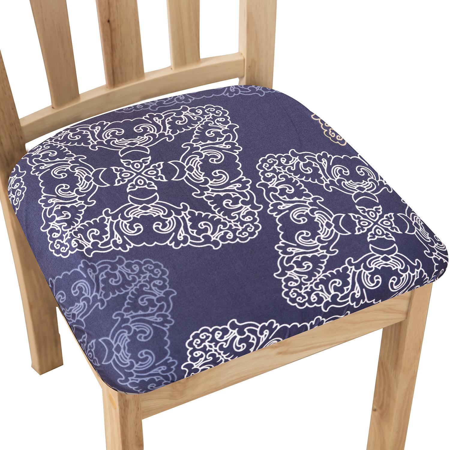 Водонепроницаемый чехол на стул, молочный шелковый чехол на стул для офиса и дома 2PCS