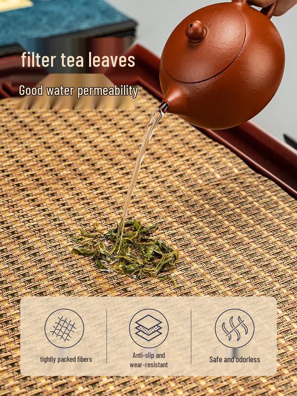 Tea Leaf Filter Mat Tea Tray Pad