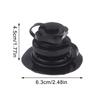 1Pc Octagonal Valve Inflatable Boat 2-In-1 Valve With Base Pvc For Intex Inflatable Boat Fishing Boat Airbed Screw Valve