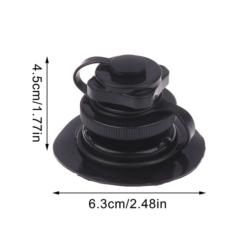1Pc Octagonal Valve Inflatable Boat 2-In-1 Valve With Base Pvc For Intex Inflatable Boat Fishing Boat Airbed Screw Valve