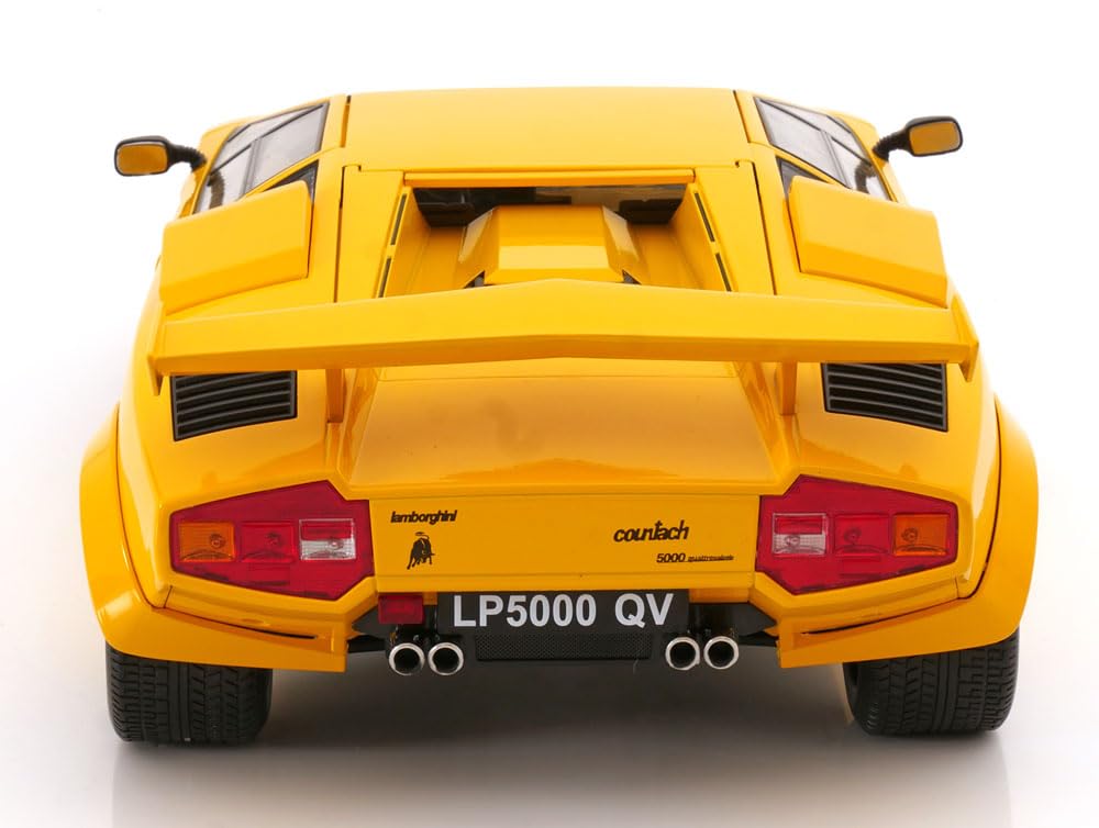 KK scala 112 Lamborghini Countach LP 5000S QV 1985 giallo (modello finito) KKDC120144