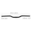 Aluminum Alloy Bike Bar Handlebar for   Mountain Road   Accessory Flat Riser