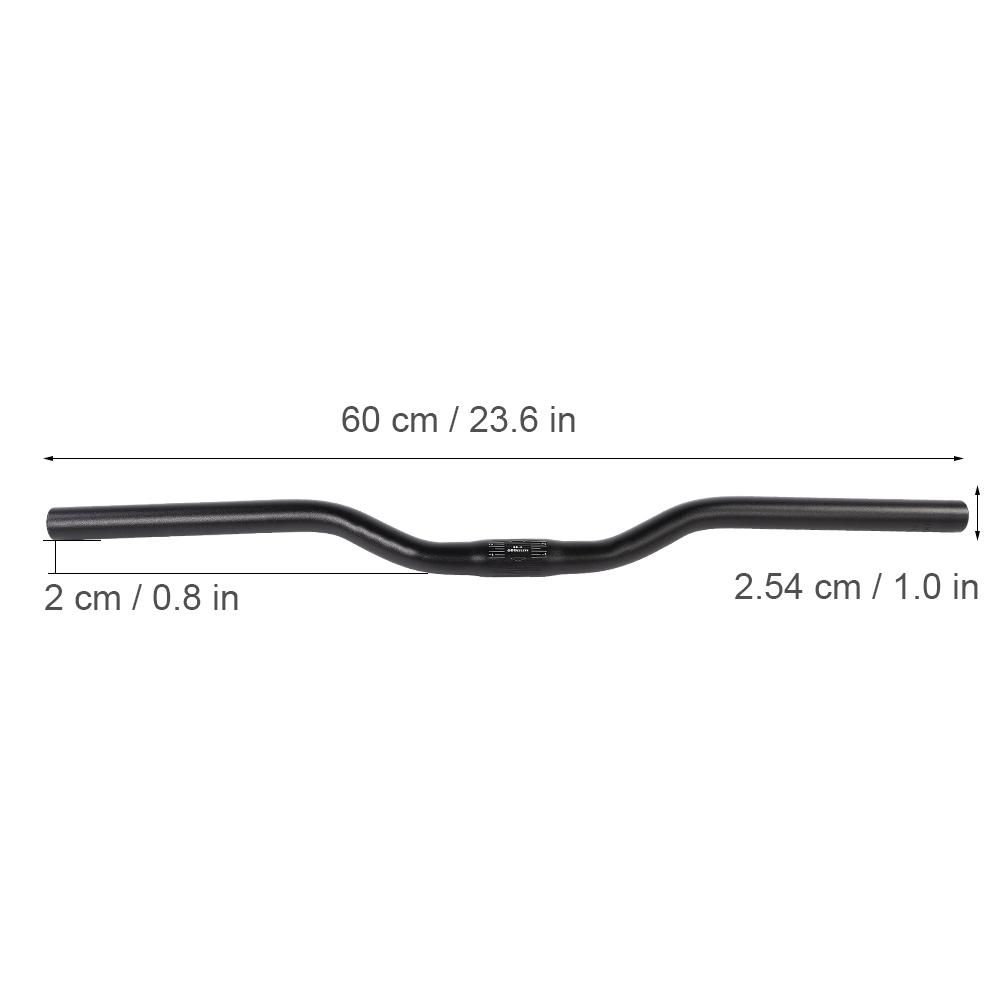 Aluminum Alloy Bike Bar Handlebar for Mountain Road Accessory Flat Riser