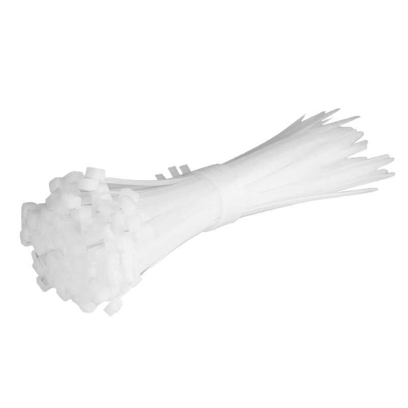 Schwarze selbstsichernde Kabelbinder aus Nylon - Haushalts-Kabelbinder