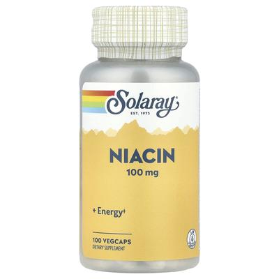 Niacine, 100 mg, 100 Gélules Végétales
