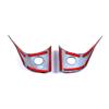 For Tesla Model 3 Steering Wheel Switch Button Frame Molding Cover Trim Carbon Fiber Printed ABS Car Interior Accessories