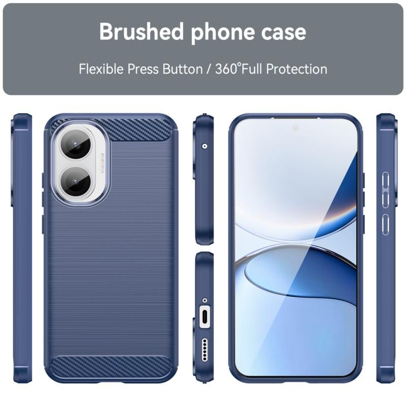 For Redmi Turbo 4 Pro Case For Turbo 4 Pro Poco F7 5G Case Carbon Fiber Shockproof Soft Silicone Back Case For Redmi Turbo 4 Pro