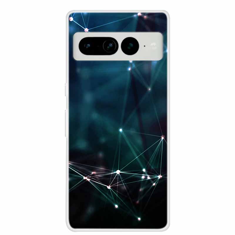 For Google Pixel 7 Pro Case Luxury Silicone TPU Soft Back Cover Phone Case For Google Pixel7 Pro Coque Audio Shockproof Funda