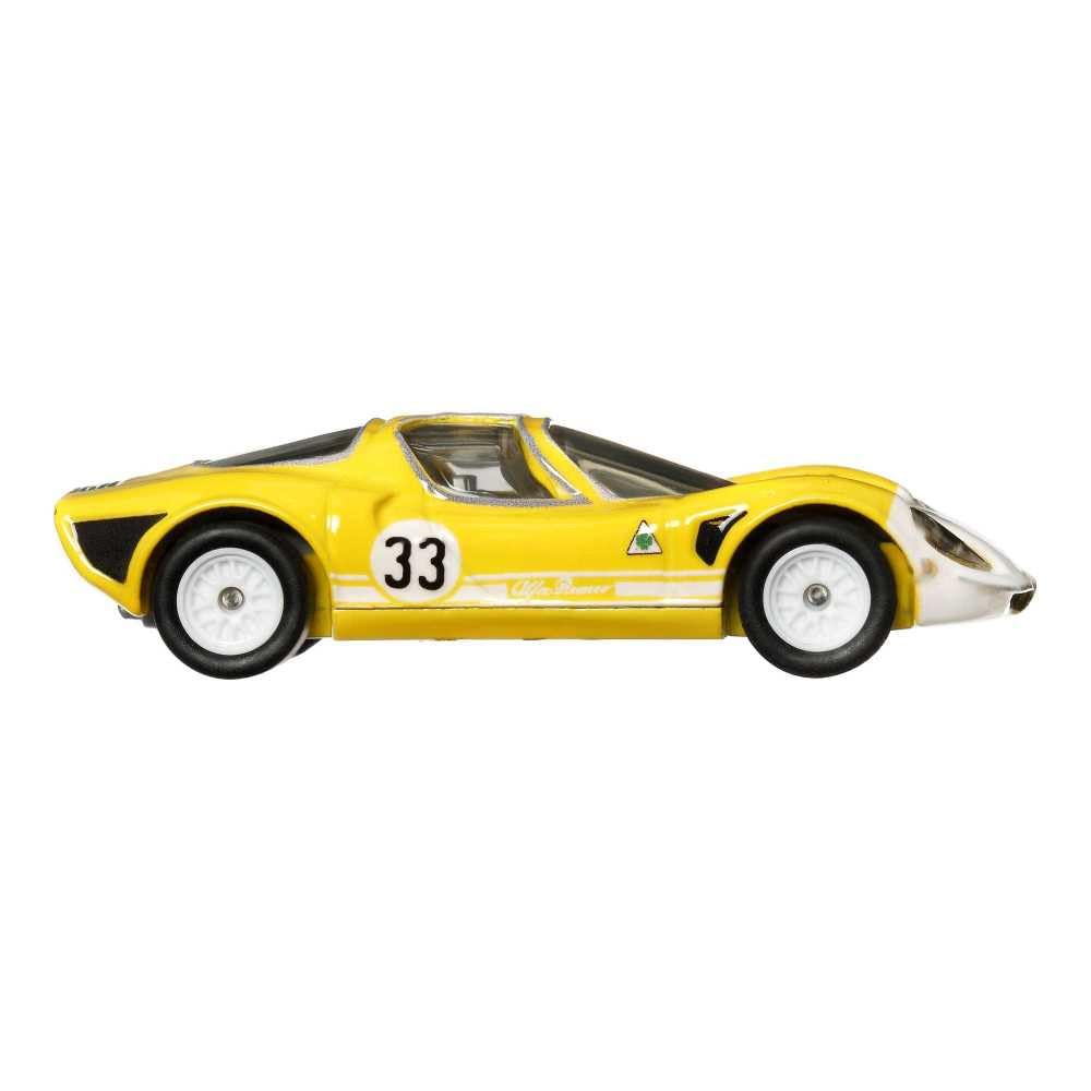 Hot Wheels Car Culture Exotic Envy Alfa Romeo 33 Stradale HCJ91 Yellow [Ages 3+] 1/64