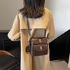 Premium Texture Trend Multi-Pocket Design Small Square Bag Simple Shoulder Women'S Bag Fashionable Messenger Bag